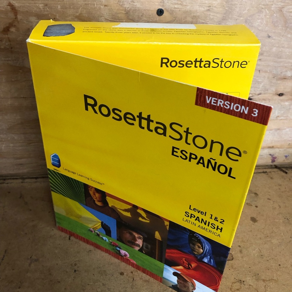 RosettaStone Spanish Level 1 & 2 Verson III